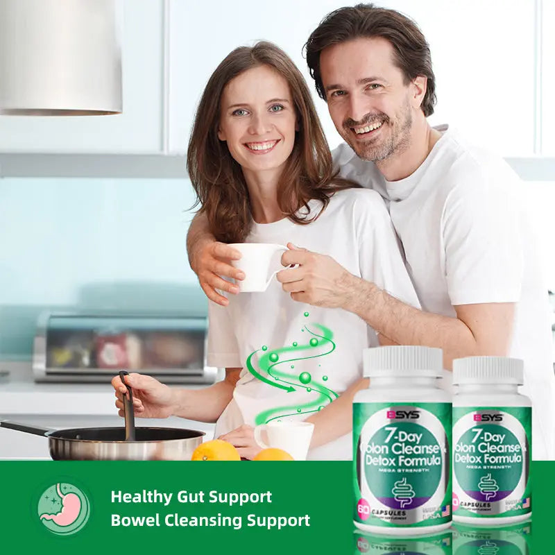 BSYS 7 Day Colon Cleanse & Detox Formula 60's Kore Shopping