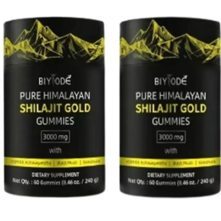 Pure Himalayan Shilajit Gummies With Ashwagandha, Gokshura & Other Herbs No Added Sugar 60 Chewables Edible Supplement Kore Shopping