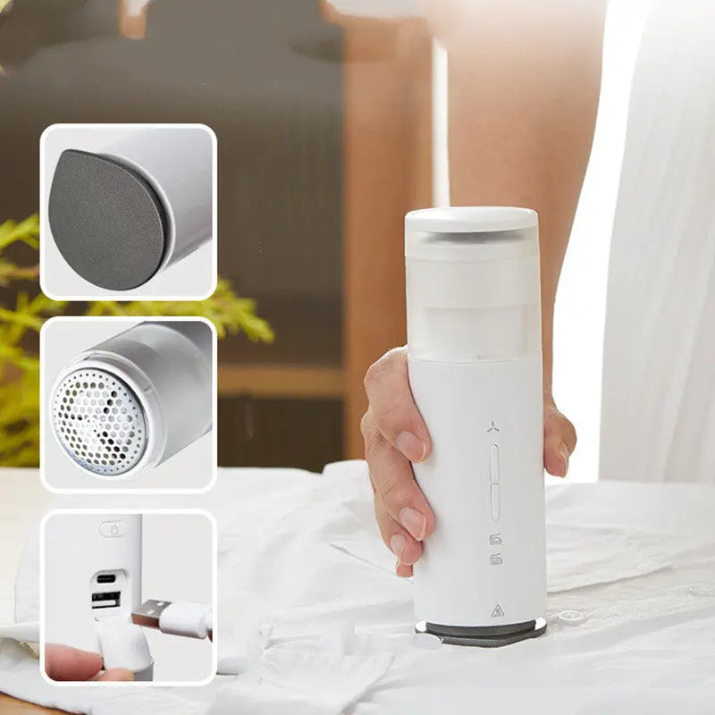 Touma Clothing Care Stick Wireless Handheld Electric Iron Portable Charging Treasure Hair Ball Trimmer Three In One Kore Shopping