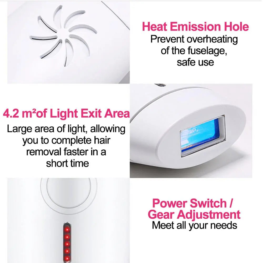 Home laser hair removal instrument Kore Shopping