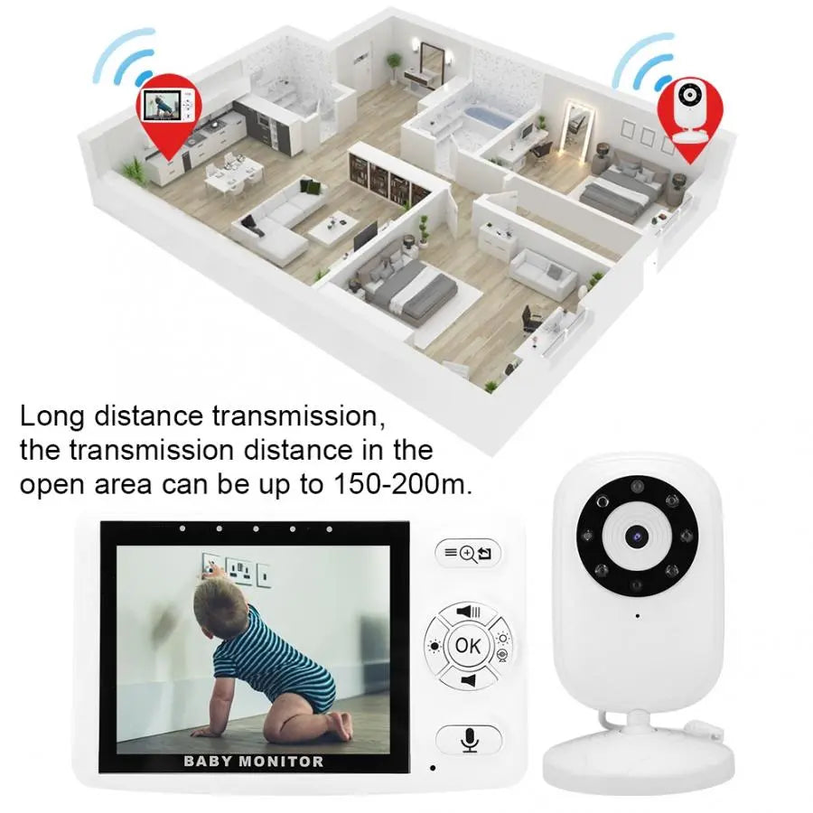 3.5 inch wireless baby monitor Kore Shopping
