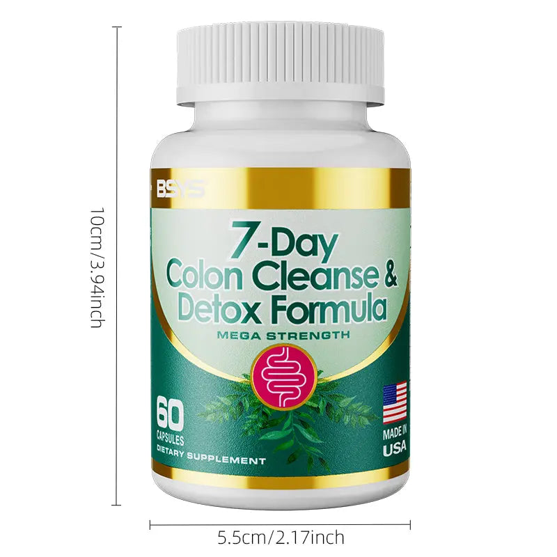 7-Day Colon Cleanse & Detox Formula Capsulese Kore Shopping