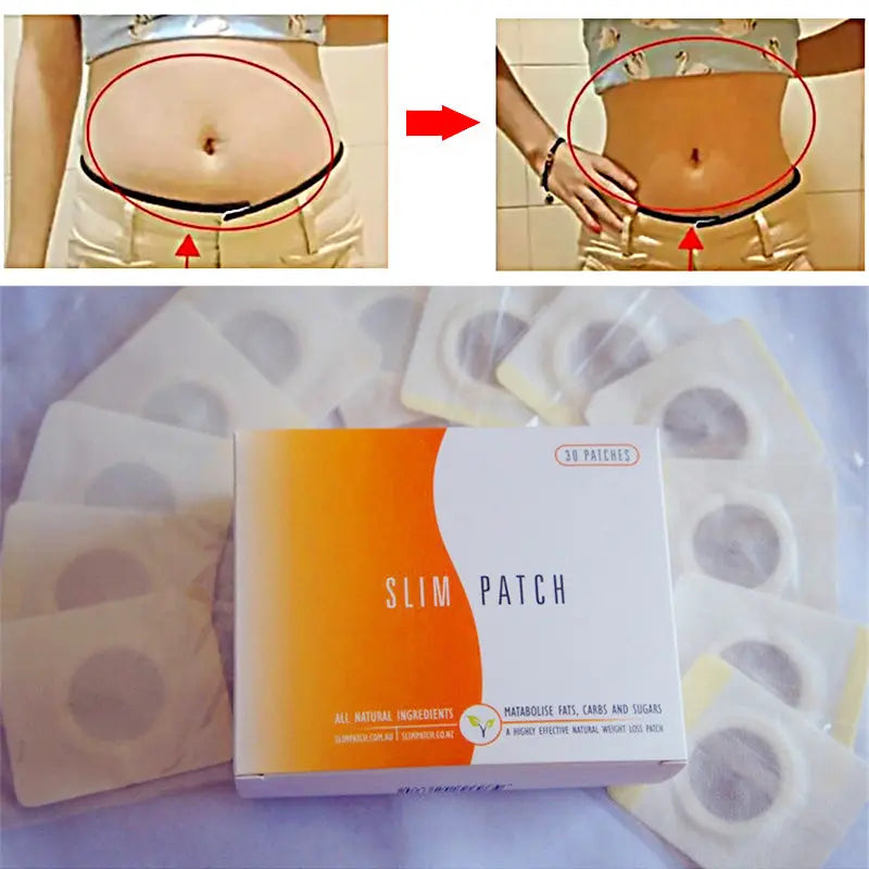 Navel Belly Button Patch Slimming Patch Abdomen Magnetic Detox Sticker Kore Shopping
