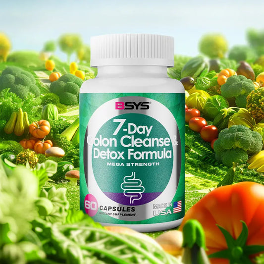 BSYS 7 Day Colon Cleanse & Detox Formula 60's Kore Shopping