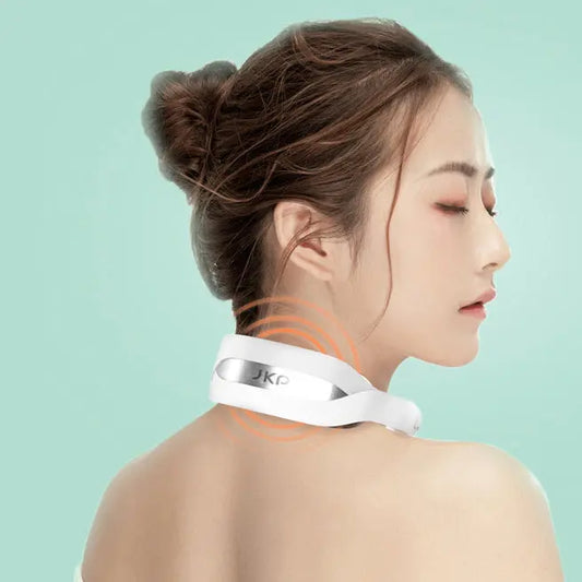 Neck Cervical Vertebra Massager Health Care Heating Pain Relief Tool Rechargeable Cervical Vertebra Physiotherapy Kore Shopping