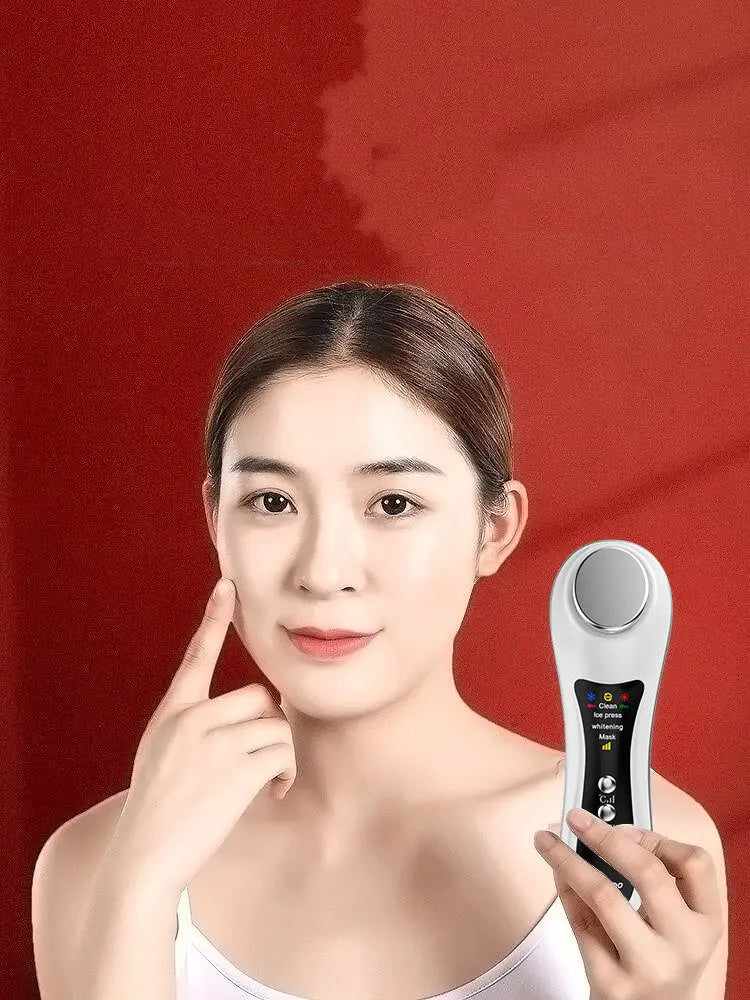Hot & Cold Eye Massage Machine Eye Skin Care Reduce Fine Lines Remove Eye Edema Circle Ease Dry Eye Stress Warm Care Kore Shopping