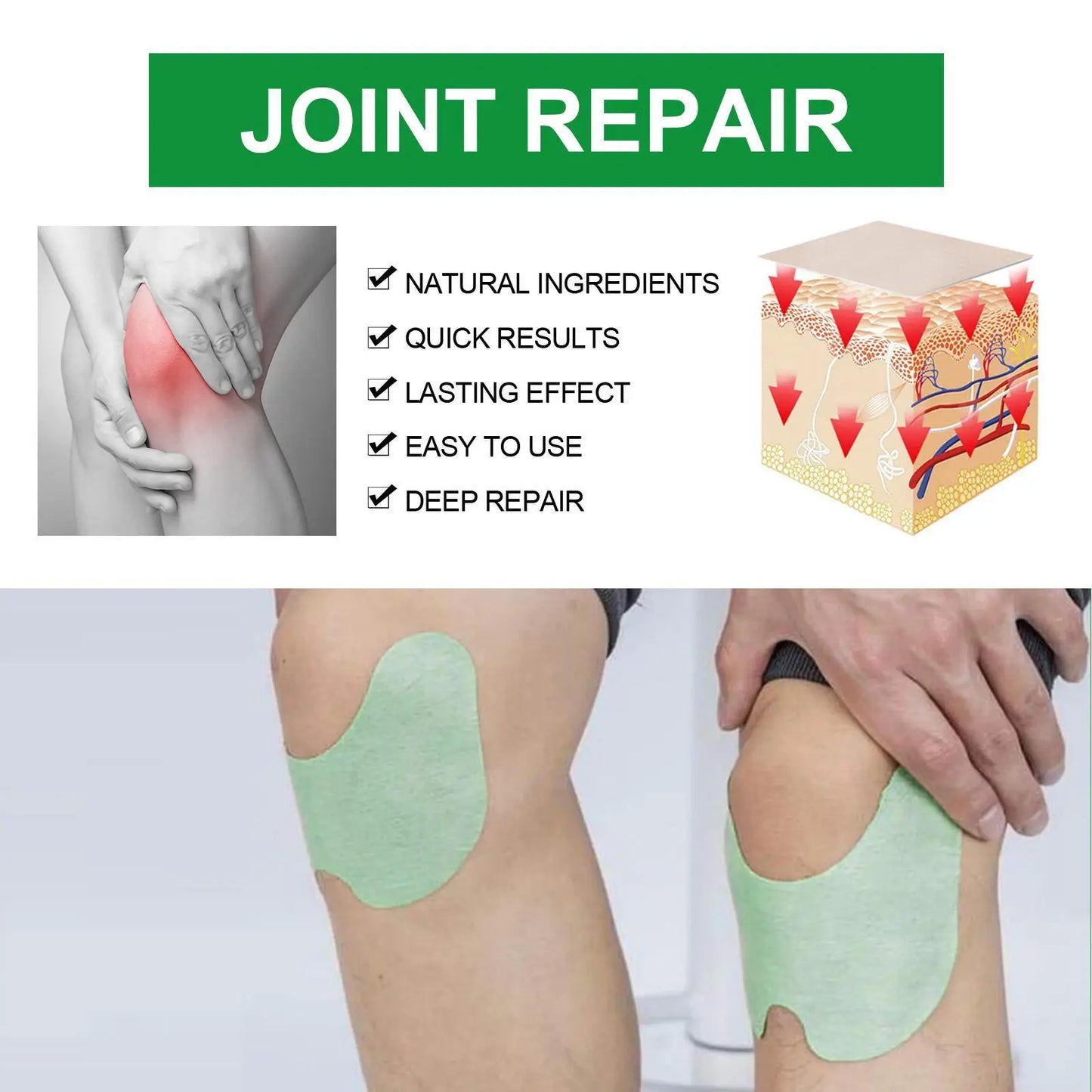 Mugwort Patch For Knee Care To Activate Tendons And Bones And Relieve Lumbar And Cervical Joint Pain Kore Shopping
