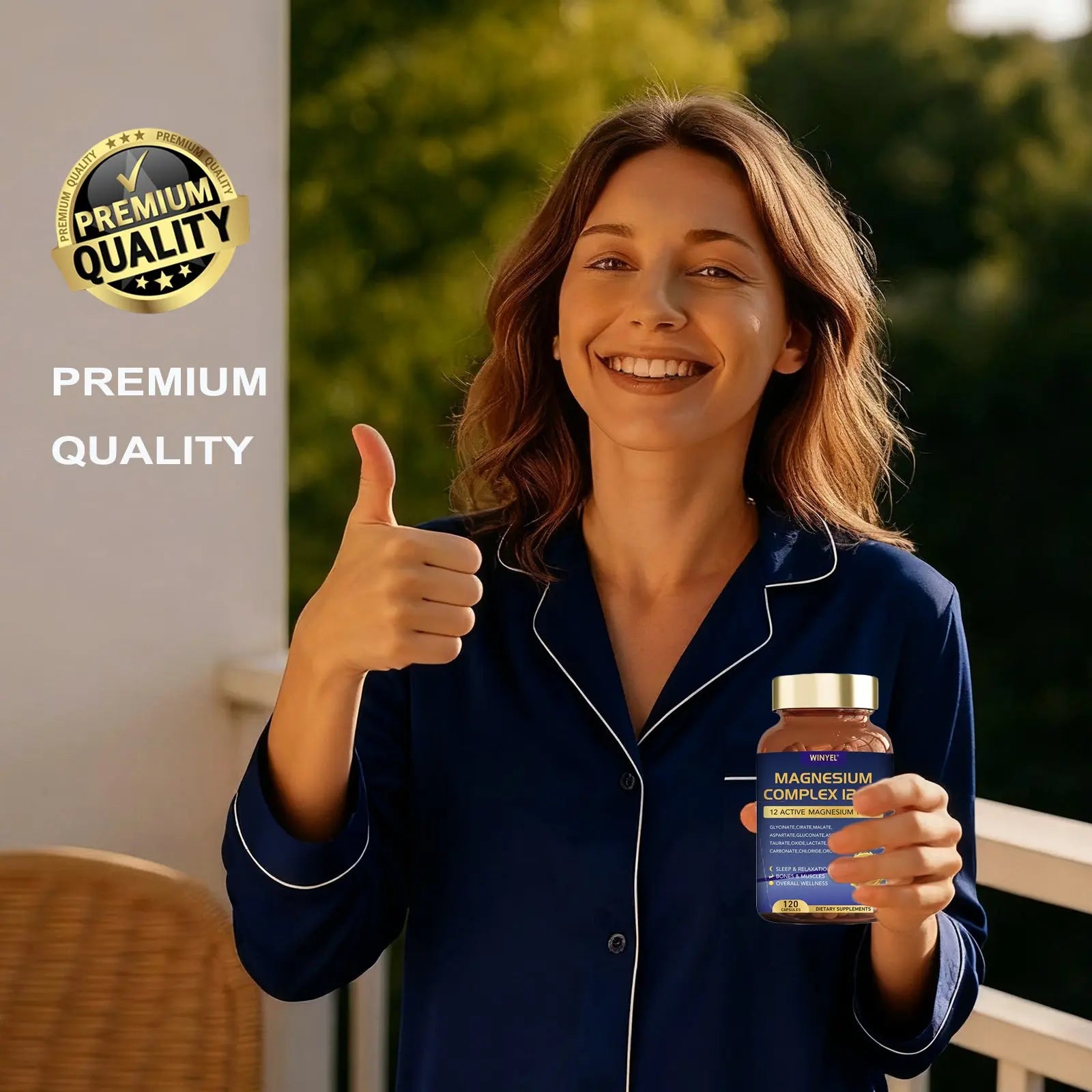 Magnesium Complex 700mg 12 In 1 Magnesium Supplement With Glycinate, Citrate, Malate  Sleep, Calm, Muscle Relaxation, Heart Health Support Vegan 120 Capsules Kore Shopping