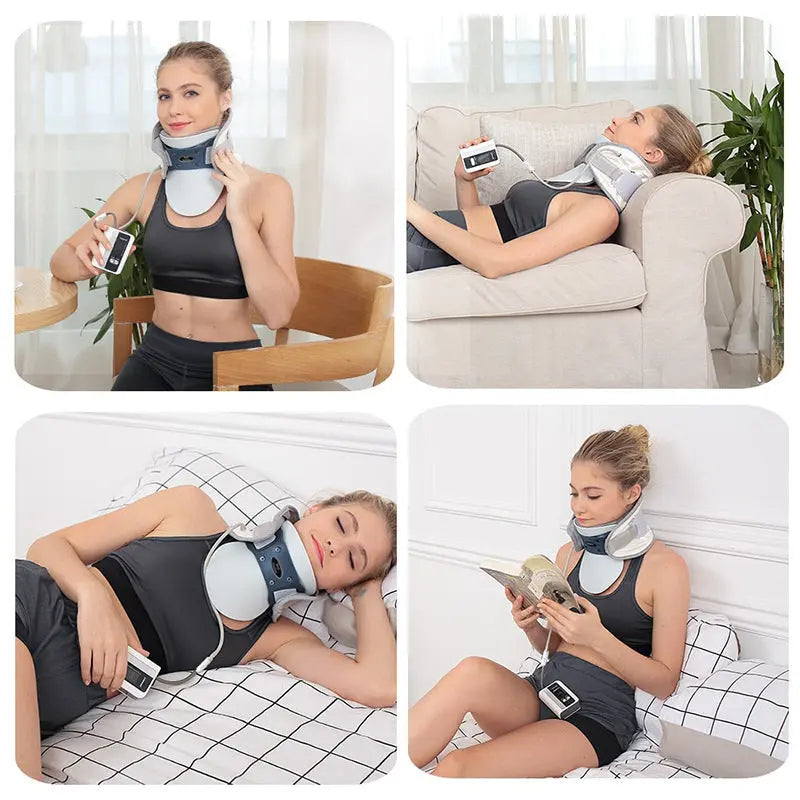 Automatic Inflatable Cervical Neck Support Support Kore Shopping