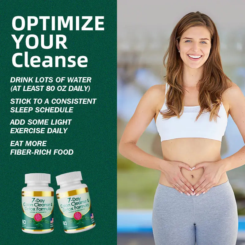 7-Day Colon Cleanse & Detox Formula Capsulese Kore Shopping