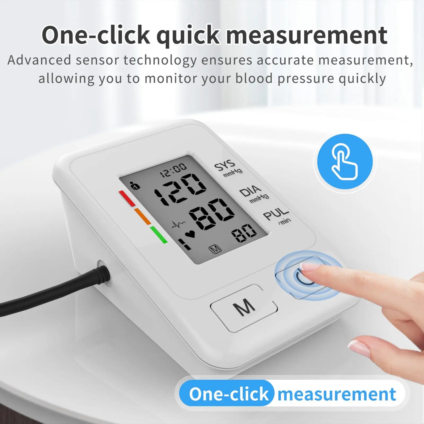 Upper Arm Electronic Blood Pressure Monitor Kore Shopping