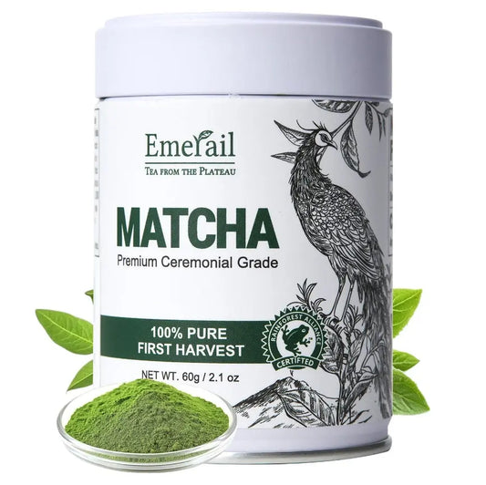 Matcha-Ceremonial Grade Matcha Green Tea Powder,Premium First Harvest Unsweetened,1 0 0 Pure Matcha ForLattes,Smoothies,and Baking 60g 2.1oz-Ships From US-Tea-Coffee Mate Kore Shopping