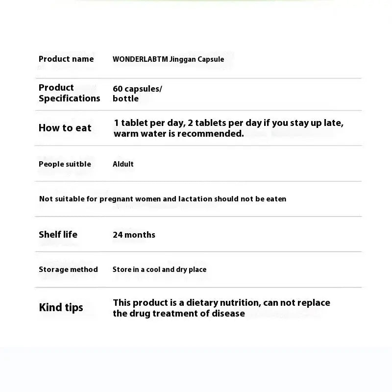 Jinggan Capsule Little Magic Cube Milk Thistle Grass Kore Shopping