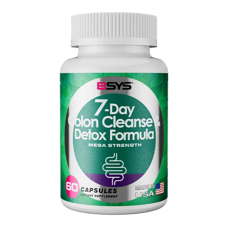 BSYS 7 Day Colon Cleanse & Detox Formula 60's Kore Shopping