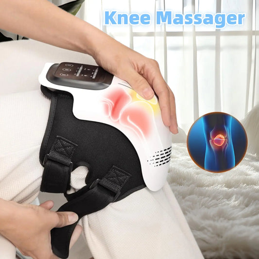 Intelligent Home Use Electric Intelligent Kneading Heating Knee Massager Rechargeable Pain Relief Infrared Laser Vibration Knee Massager Kore Shopping