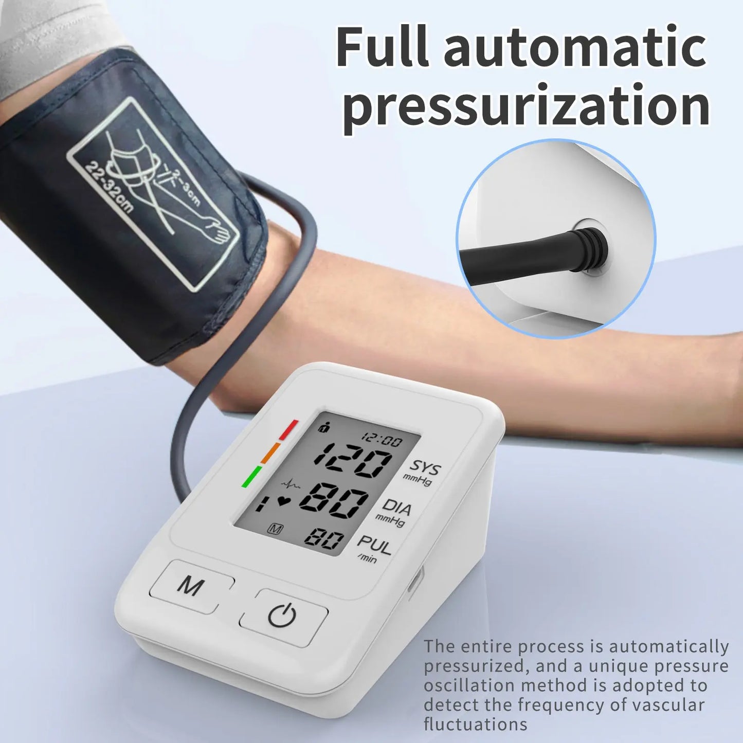 Upper Arm Electronic Blood Pressure Monitor Kore Shopping