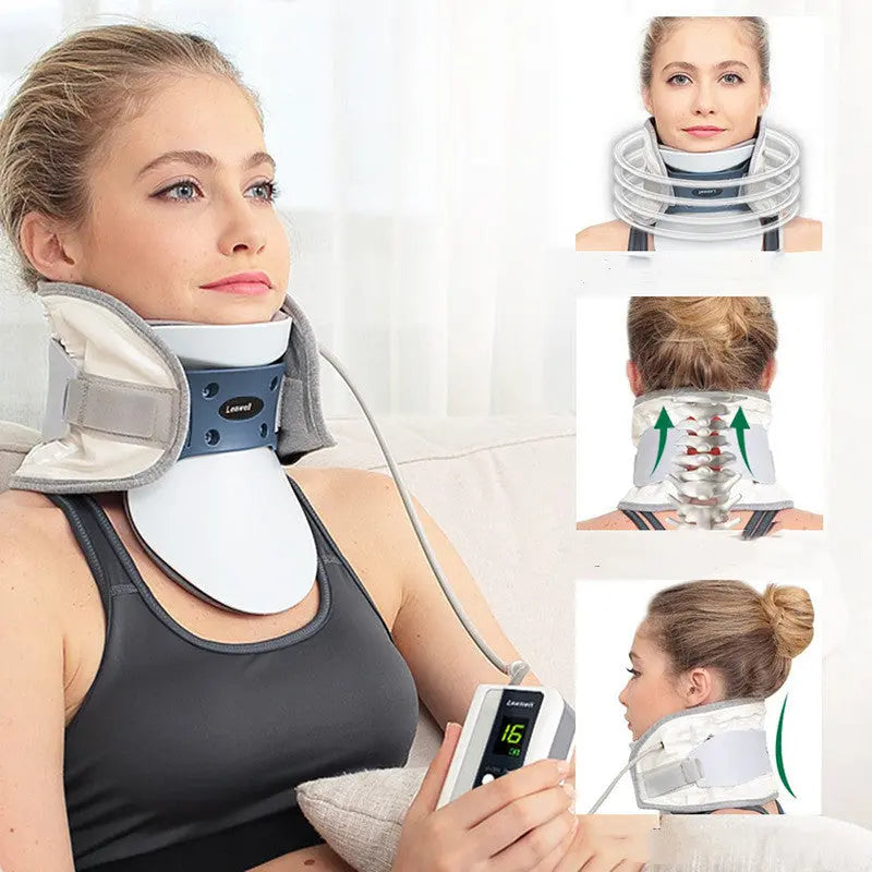 Automatic Inflatable Cervical Neck Support Support Kore Shopping