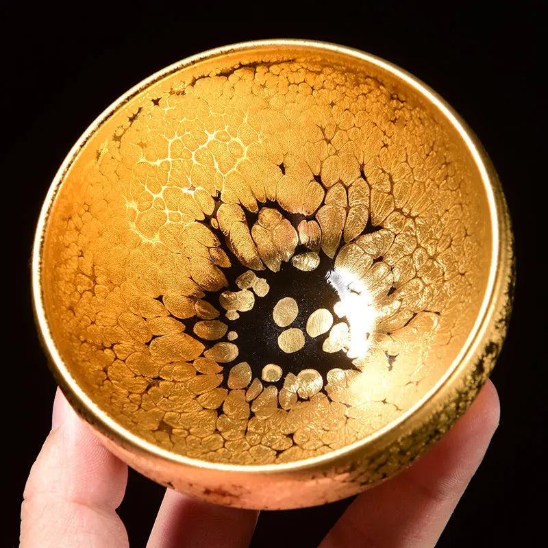 Health Care Gold Oil Drops Gilding Tea Cup Kore Shopping