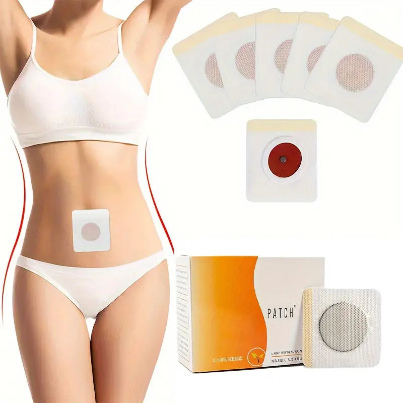 Navel Belly Button Patch Slimming Patch Abdomen Magnetic Detox Sticker Kore Shopping