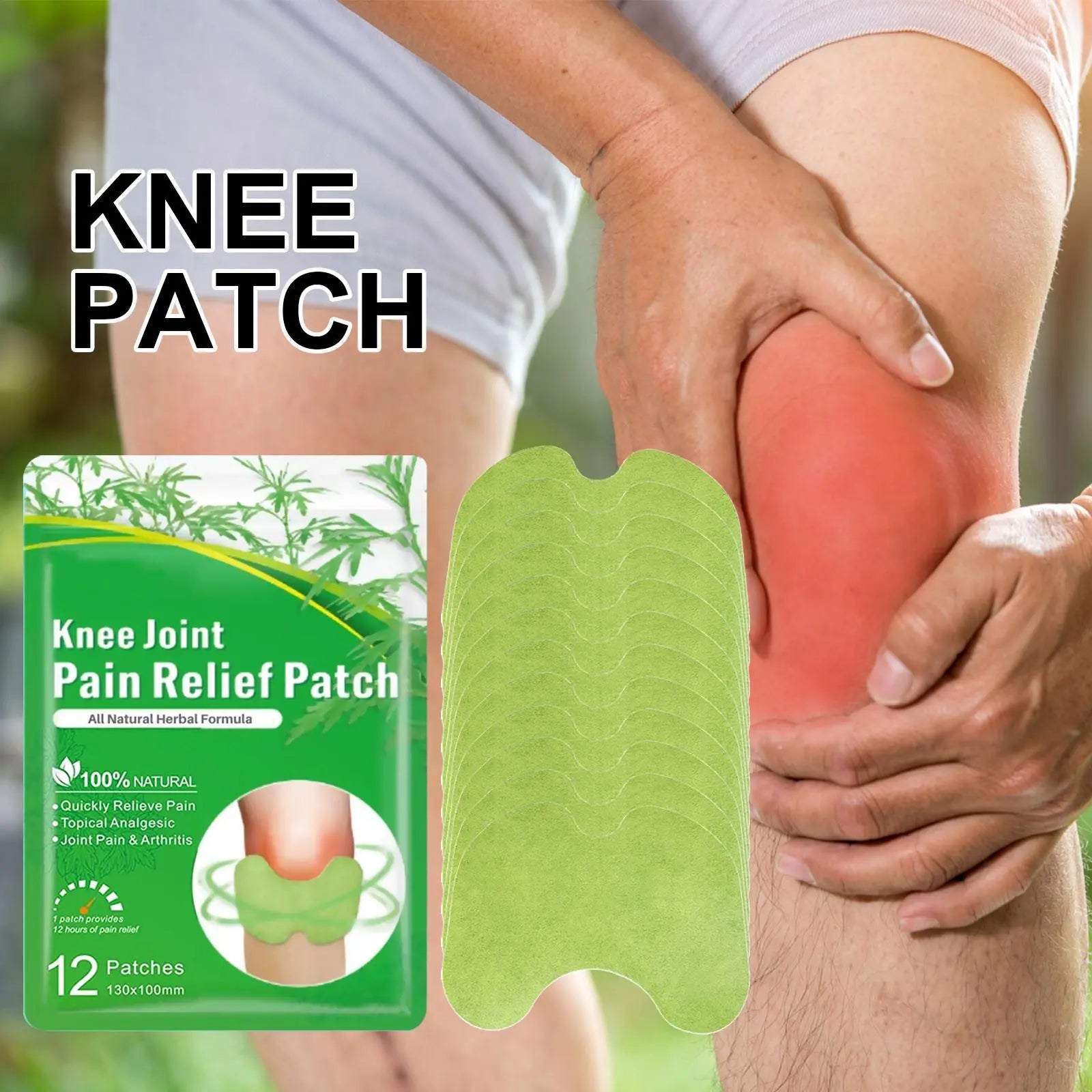 Mugwort Patch For Knee Care To Activate Tendons And Bones And Relieve Lumbar And Cervical Joint Pain Kore Shopping