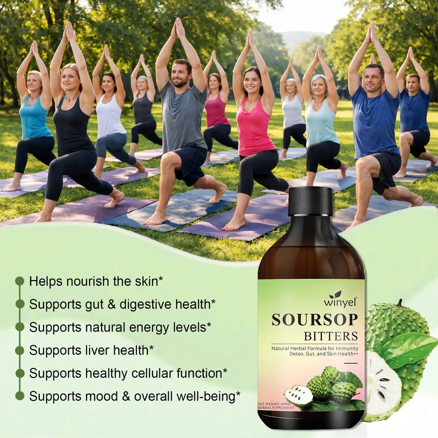 Soursop Liquid Contains Black Seeds, Moringa, And Turmeric, And Is Beneficial For Digestion And Gut Health, As Well As Providing Antioxidants, Skin Health, And Immune Support. It's A Pure 16-herb Form Kore Shopping