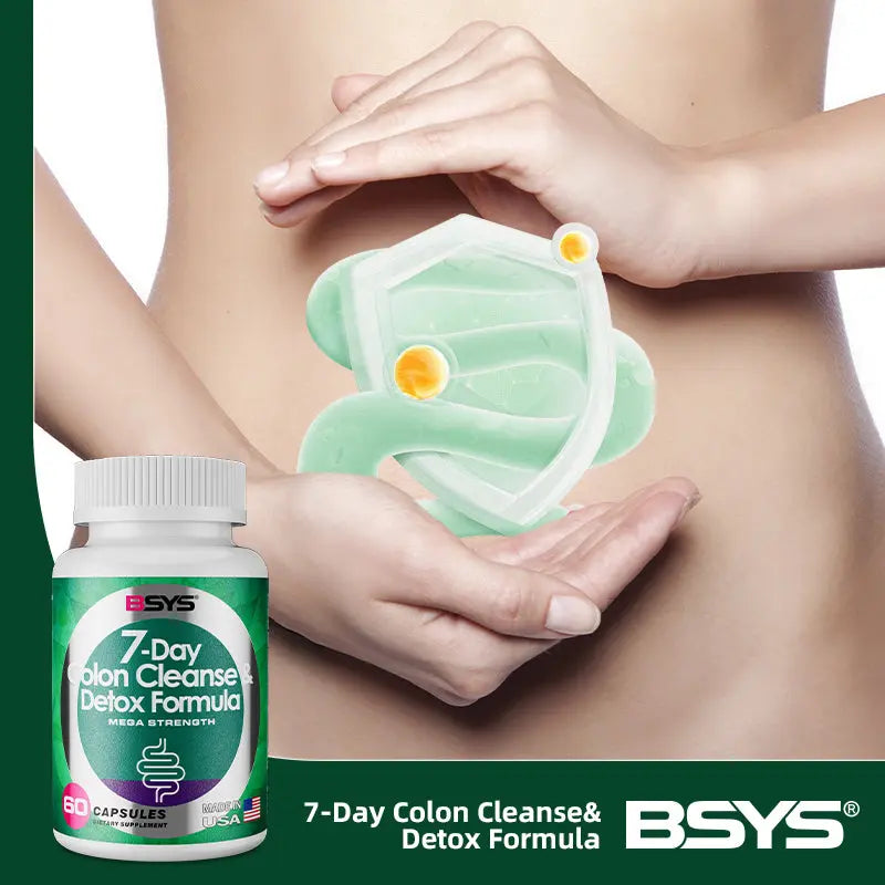 BSYS 7 Day Colon Cleanse & Detox Formula 60's Kore Shopping