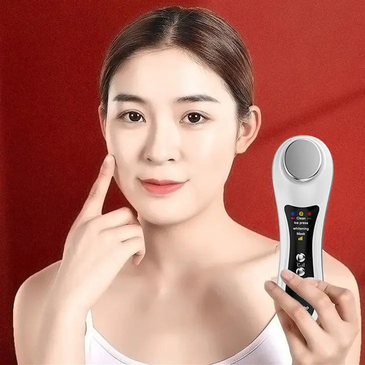 Hot & Cold Eye Massage Machine Eye Skin Care Reduce Fine Lines Remove Eye Edema Circle Ease Dry Eye Stress Warm Care Kore Shopping