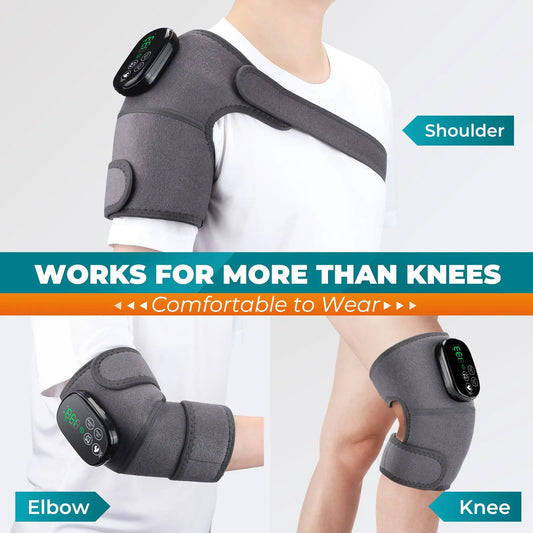 Hot Compress Red Light Knee Brace Therapy Charging Shoulder Elbow Universal Kore Shopping