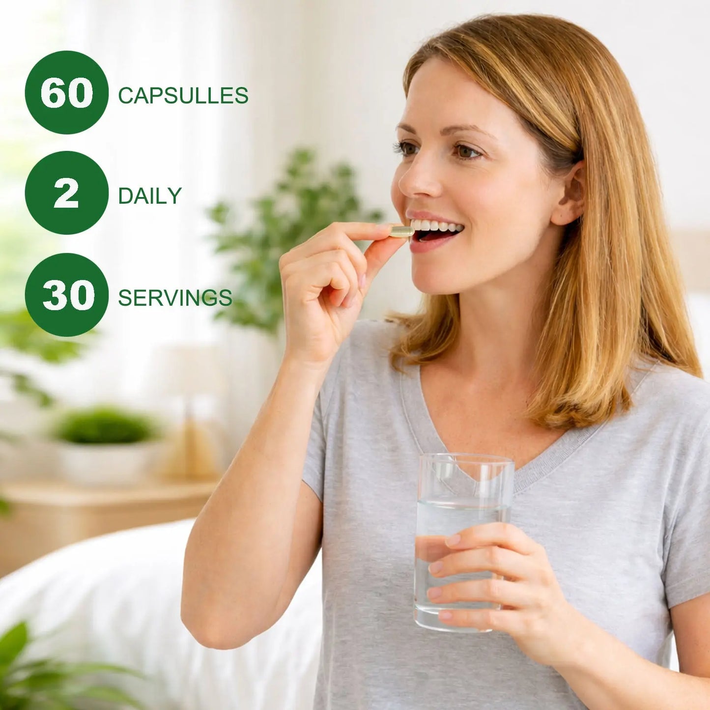 Soursop Supplement Containing 20 Herbal Extracts Including Seaweed, Lion's Mane Mushroom, Turmeric, Black Seed Oil, Oregano, And Mullein, Promoting Overall Health. Vegan, 60 Capsules. Kore Shopping